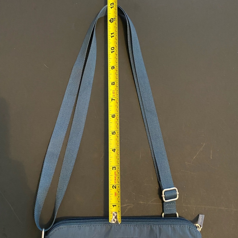 BAGGALLINI Blue Quilted Crossbody Bag - Picture 11 of 11